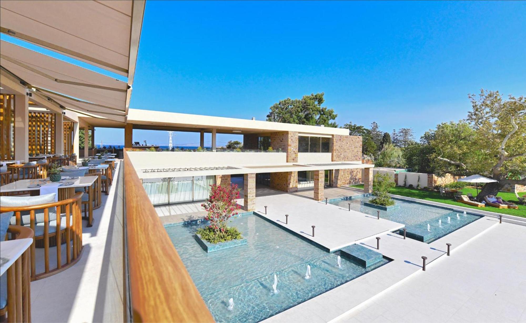 Royal Pearl Island Chios Hotel And Spa ภายนอก รูปภาพ